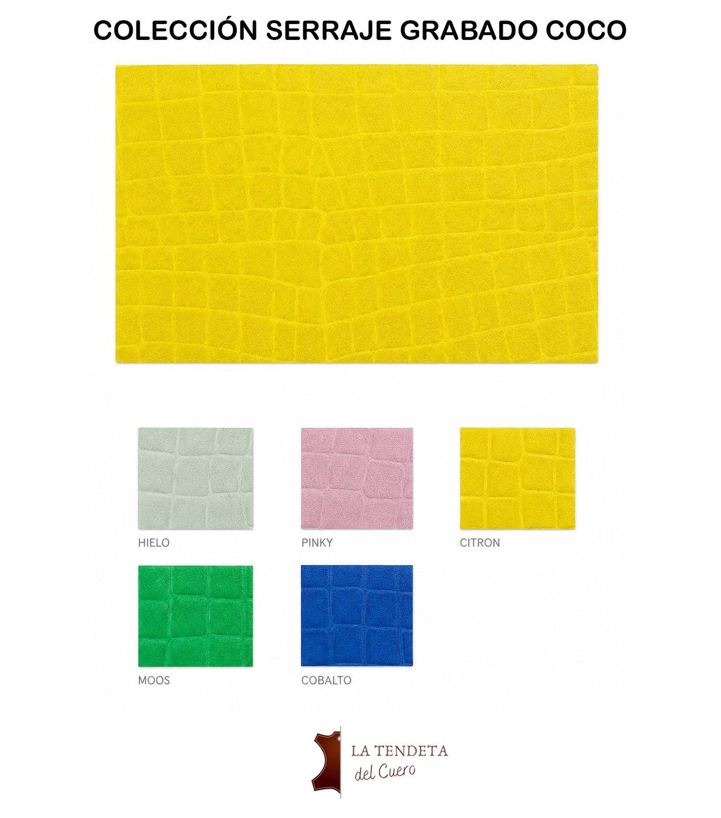 Coleccion Serraje Grabado Coco CONTINUIDAD