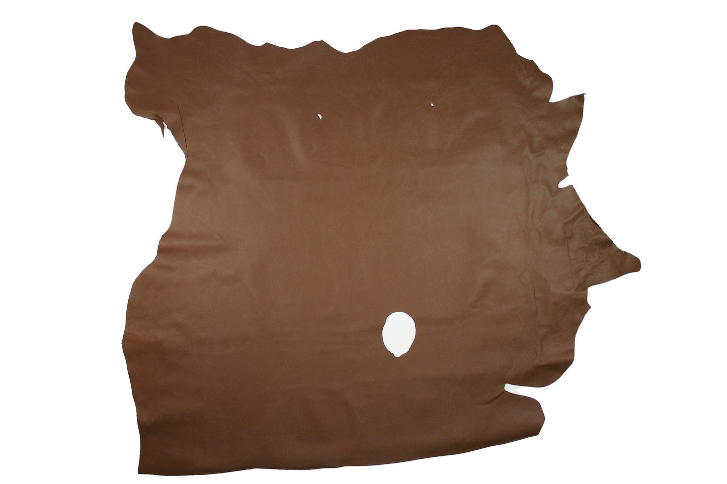 Trozo de piel vacuno marron envejecido - La Tendeta del Cuero