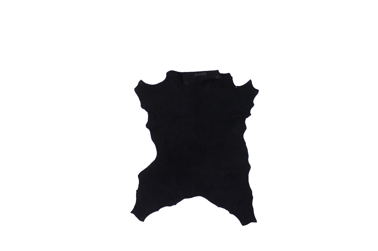 Trozo de piel ante negro - La Tendeta del Cuero