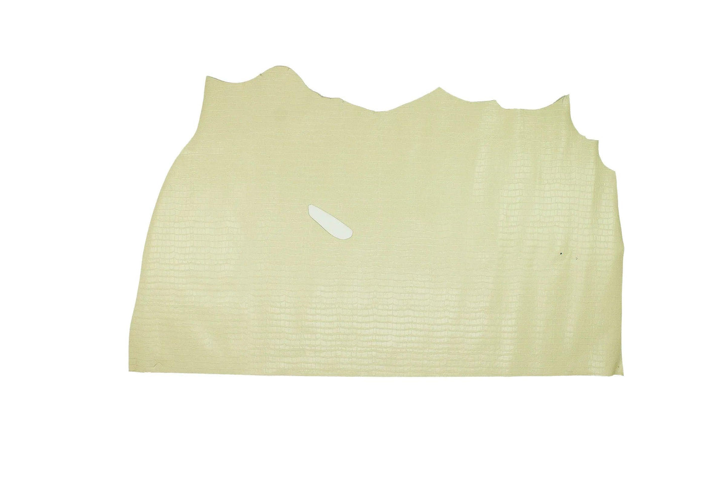 Trozo de piel grabado coco beige claro - La Tendeta del Cuero
