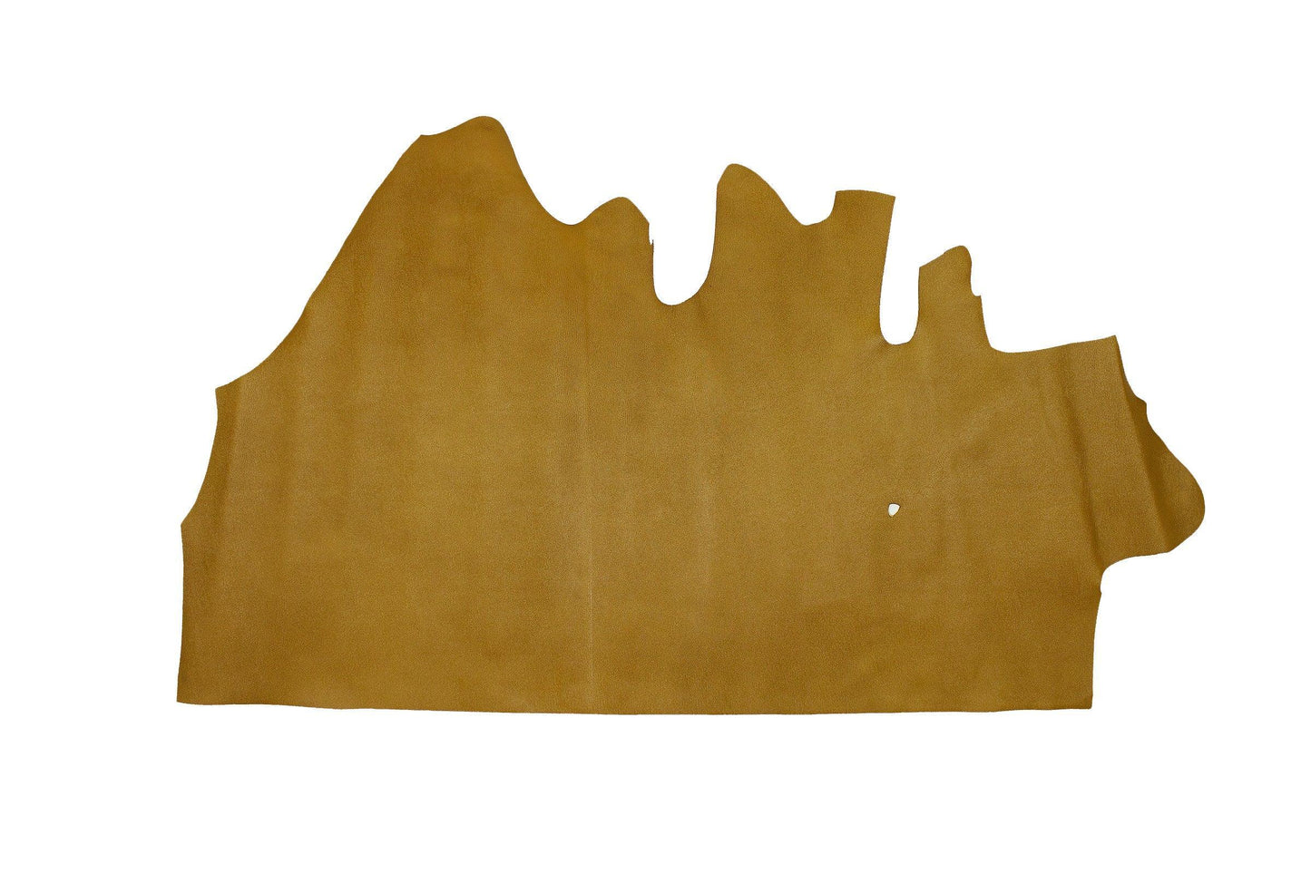 Trozo de piel grabado corteza ocre brillo - La Tendeta del Cuero