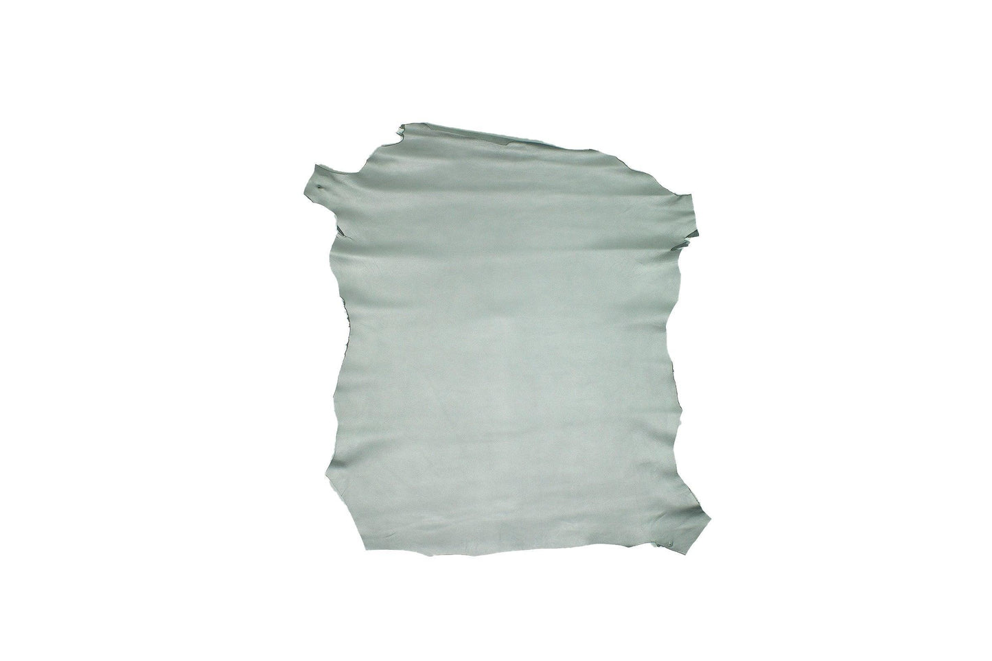 Trozo de piel cabra laminada plata mate - La Tendeta del Cuero