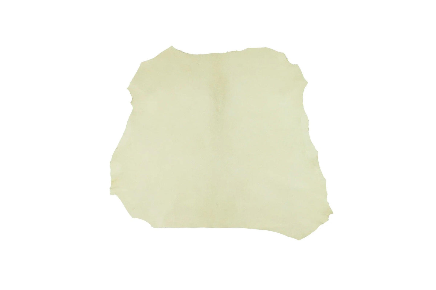 Trozo de piel forro cabra blanco hueso - La Tendeta del Cuero