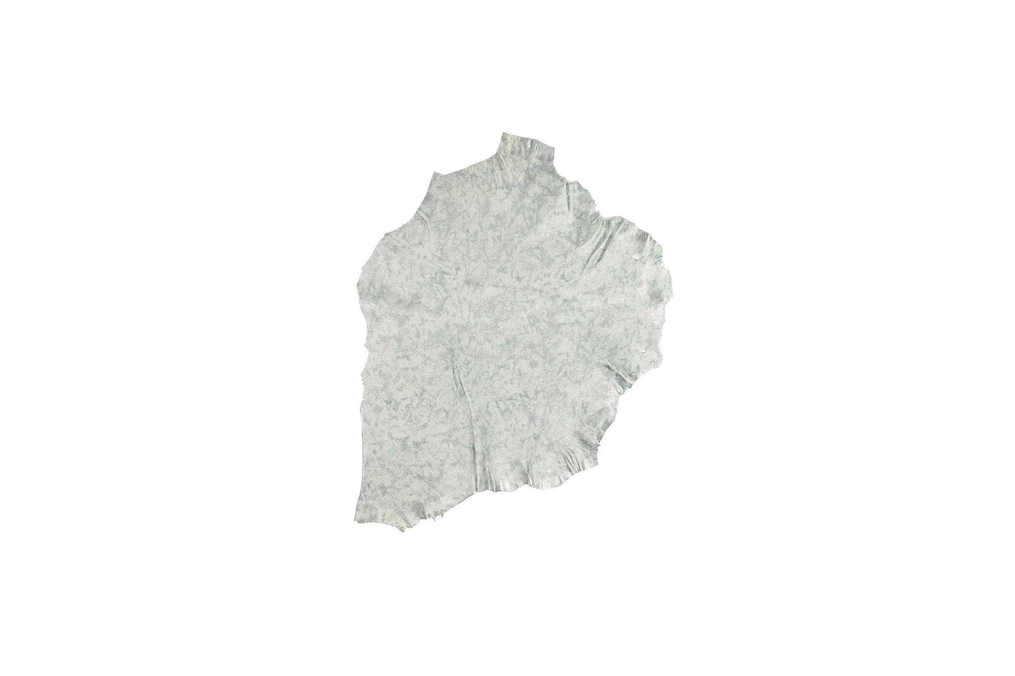 Trozo de piel fantasia purpurina gris - La Tendeta del Cuero