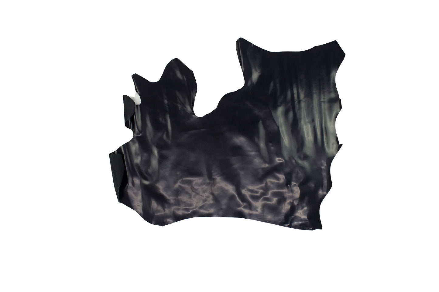 Trozo de piel becerro florentique azul marino - La Tendeta del Cuero