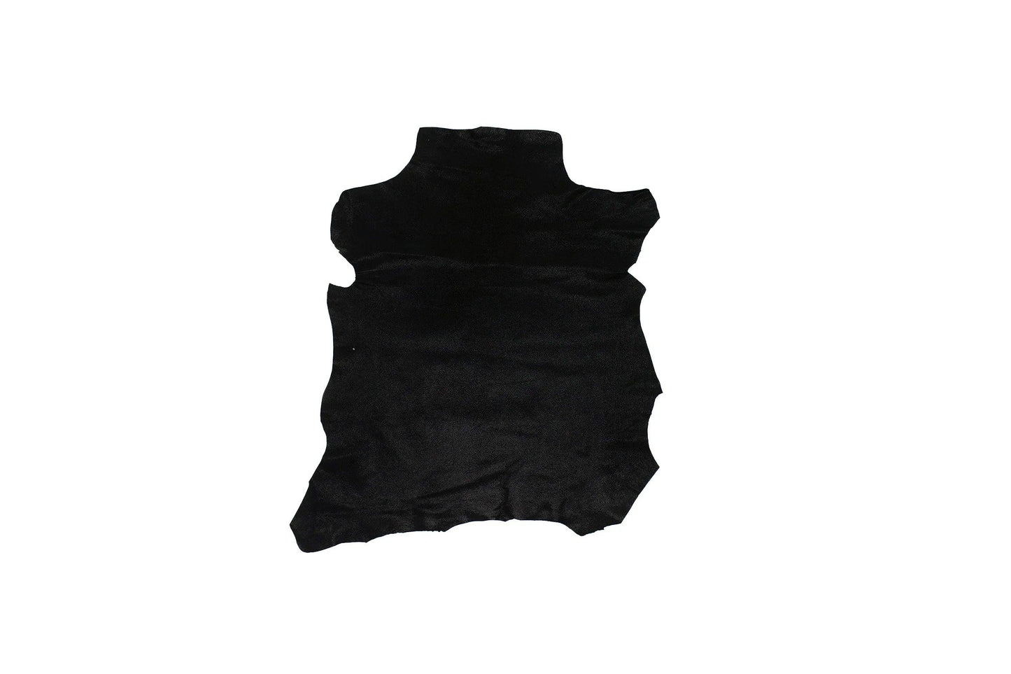 Trozo de piel fantasia purpurina negro - La Tendeta del Cuero