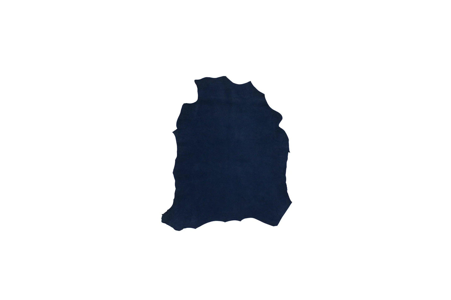 Trozo de piel ante azul navy - La Tendeta del Cuero
