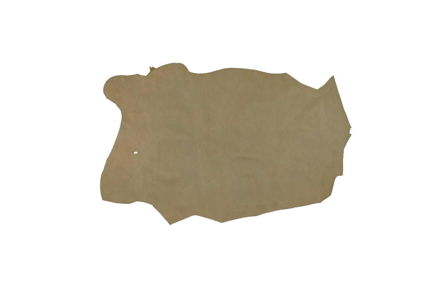 Trozo de piel forro vacuno bombeado tostado ahumado