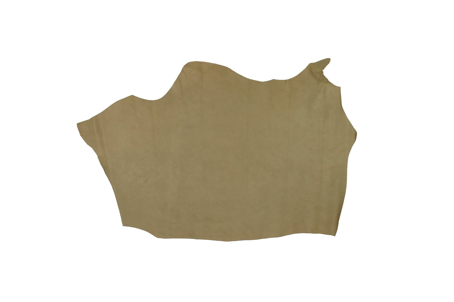 Trozo de piel forro vacuno bombeado tostado ahumado