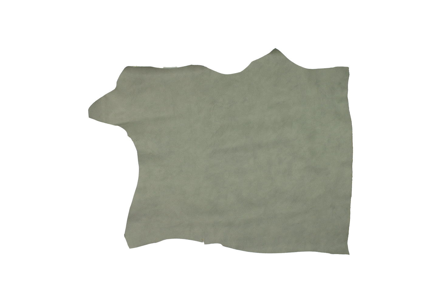 Piece of smoky grey embossed cowhide