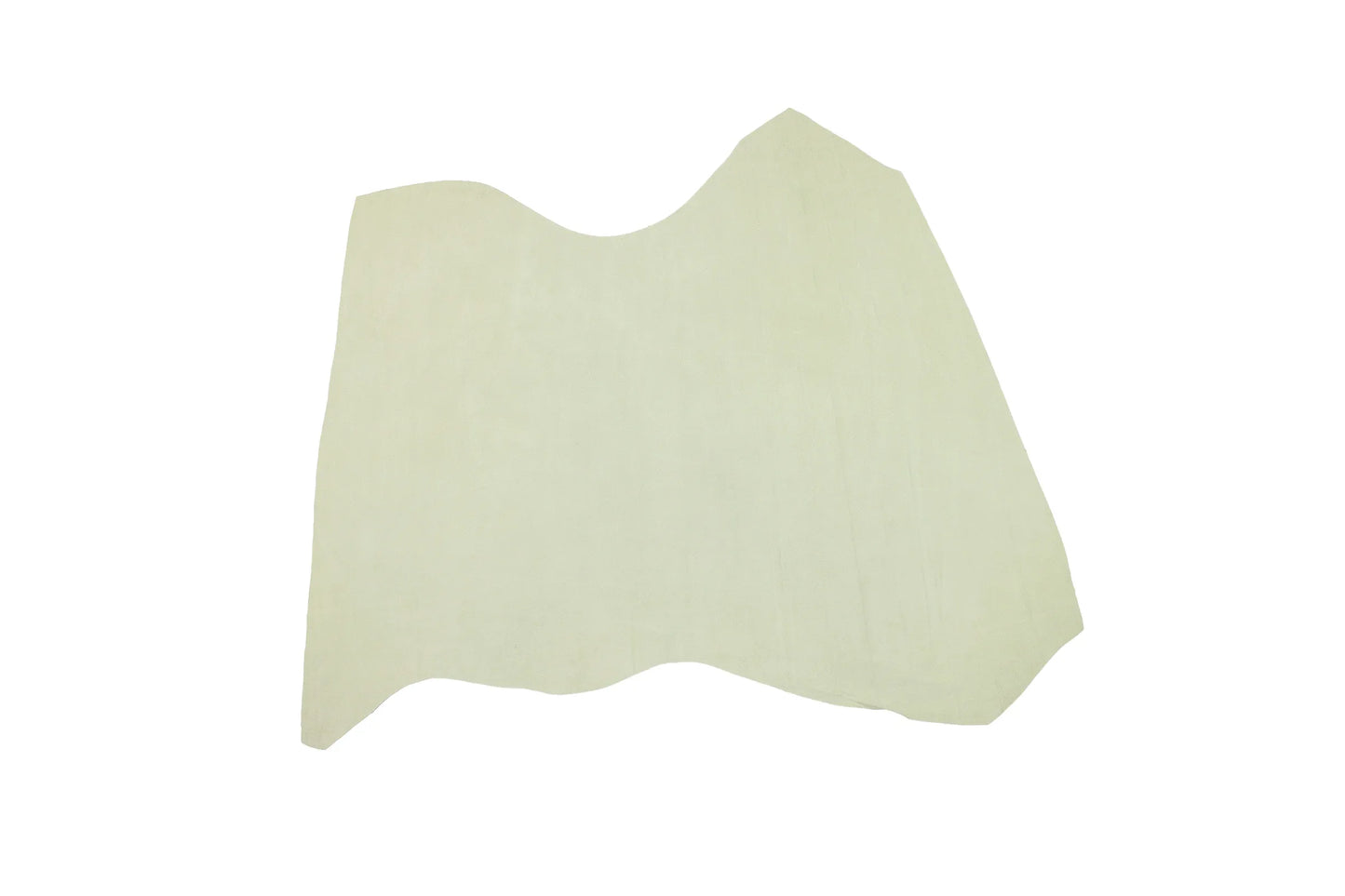 Trozo de piel serraje blanco hielo - La Tendeta del Cuero