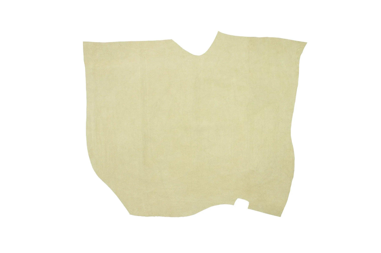 Trozo de piel serraje crema - La Tendeta del Cuero