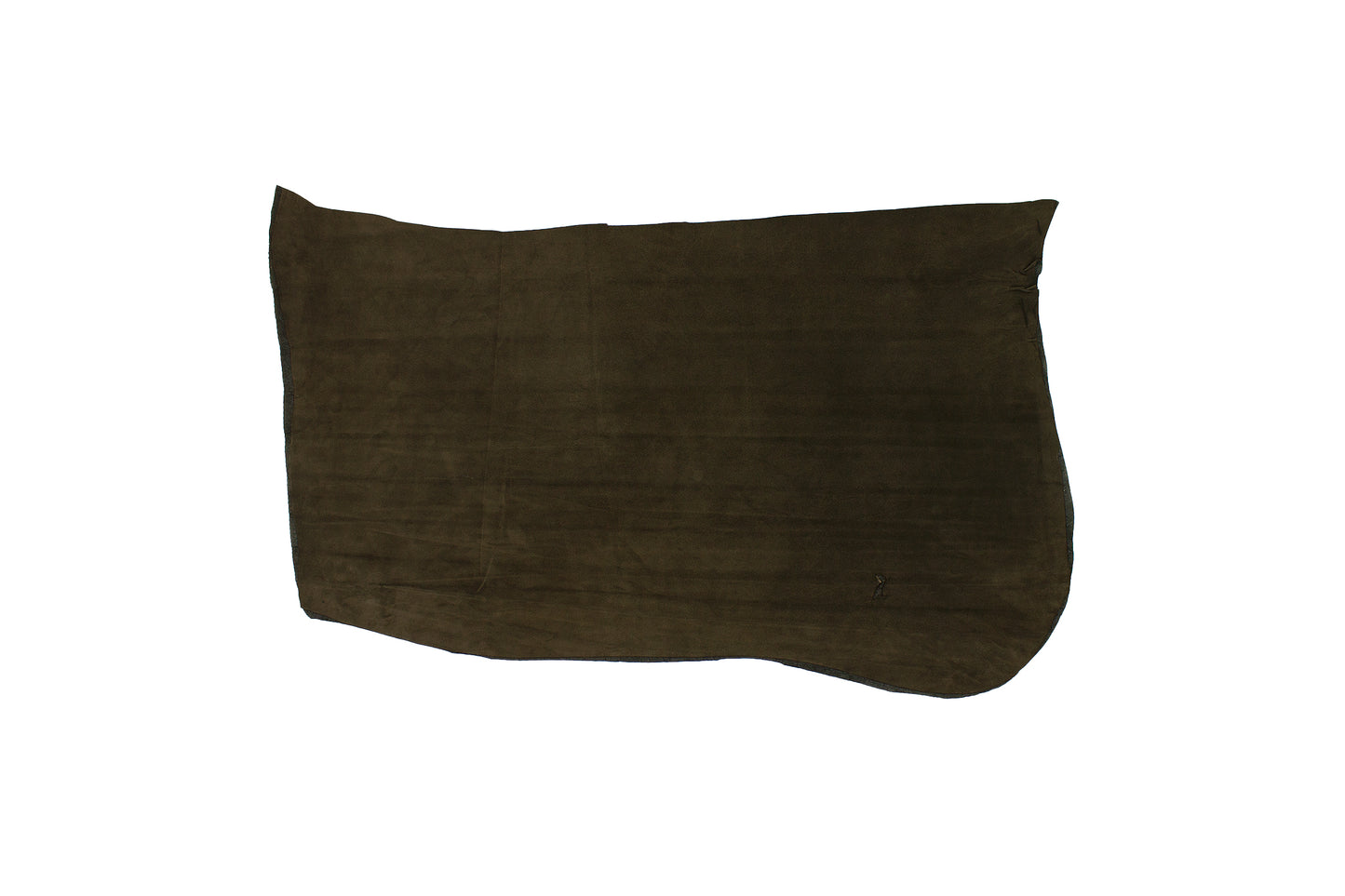 Trozo de piel forro serraje topo