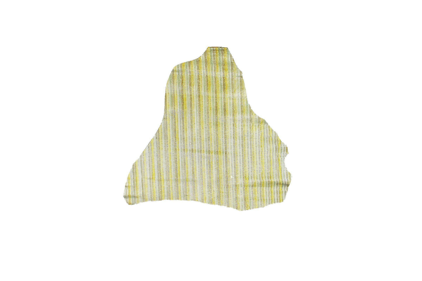 Trozo de piel grabado trenzado multicolor - La Tendeta del Cuero