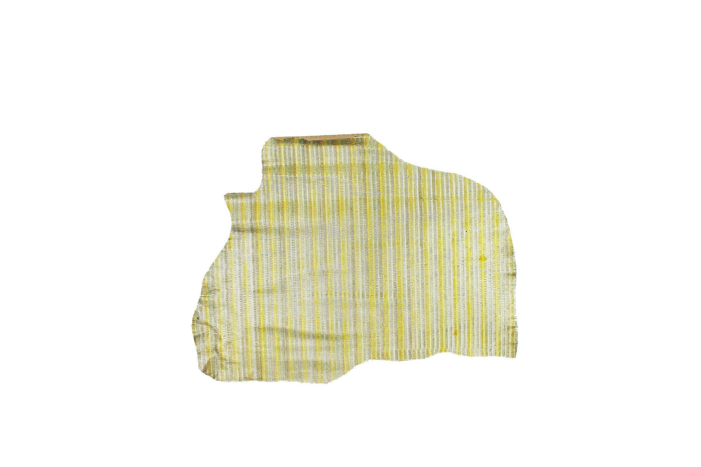 Trozo de piel grabado trenzado multicolor - La Tendeta del Cuero