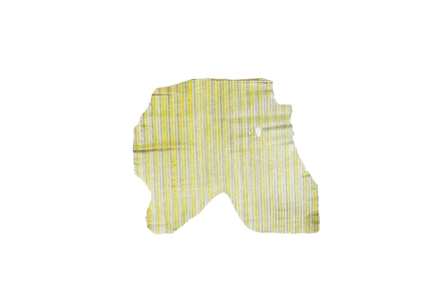 Trozo de piel grabado trenzado multicolor - La Tendeta del Cuero