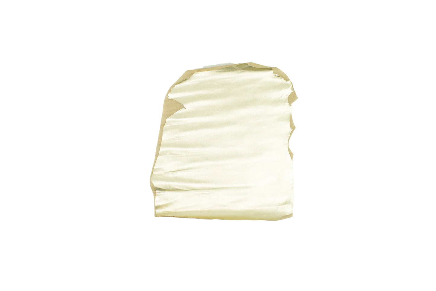 Trozo de piel cabra laminada platino - La Tendeta del Cuero