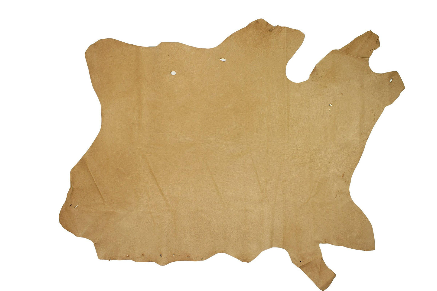 Trozo de piel forro cerdo flor brandy - La Tendeta del Cuero