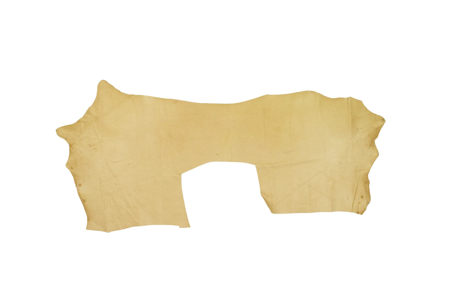 Trozo de piel forro cerdo flor arena - La Tendeta del Cuero