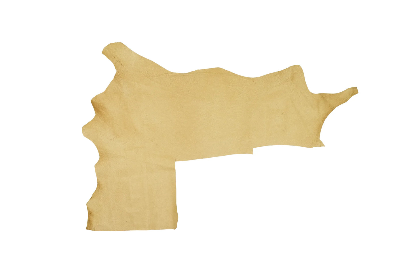 Trozo de piel forro cerdo flor arena - La Tendeta del Cuero