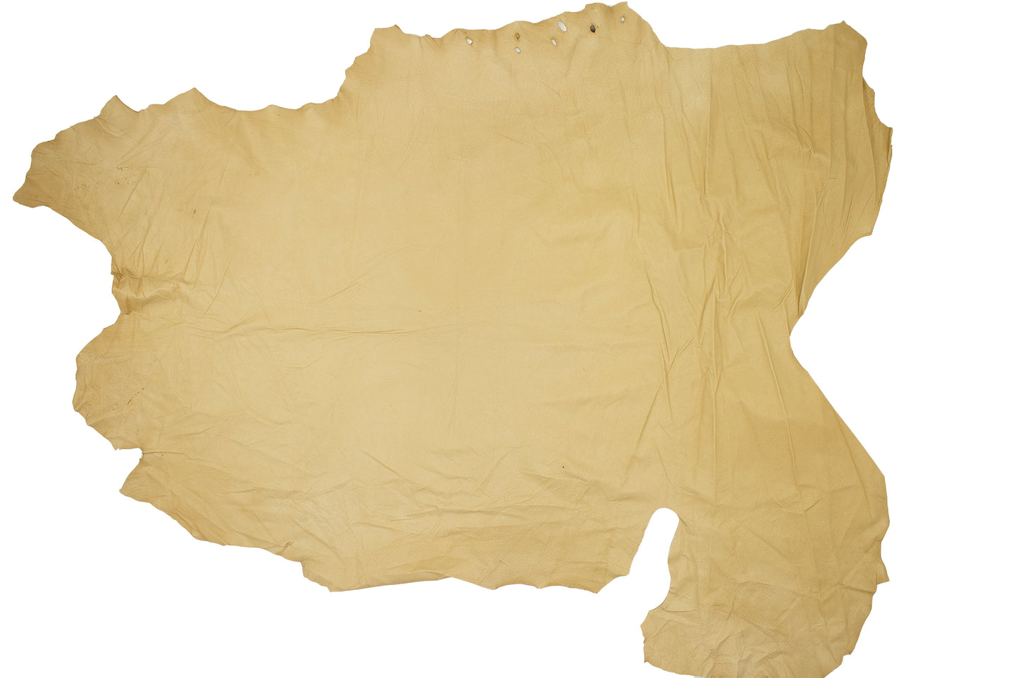 Trozo de piel forro cerdo flor arena