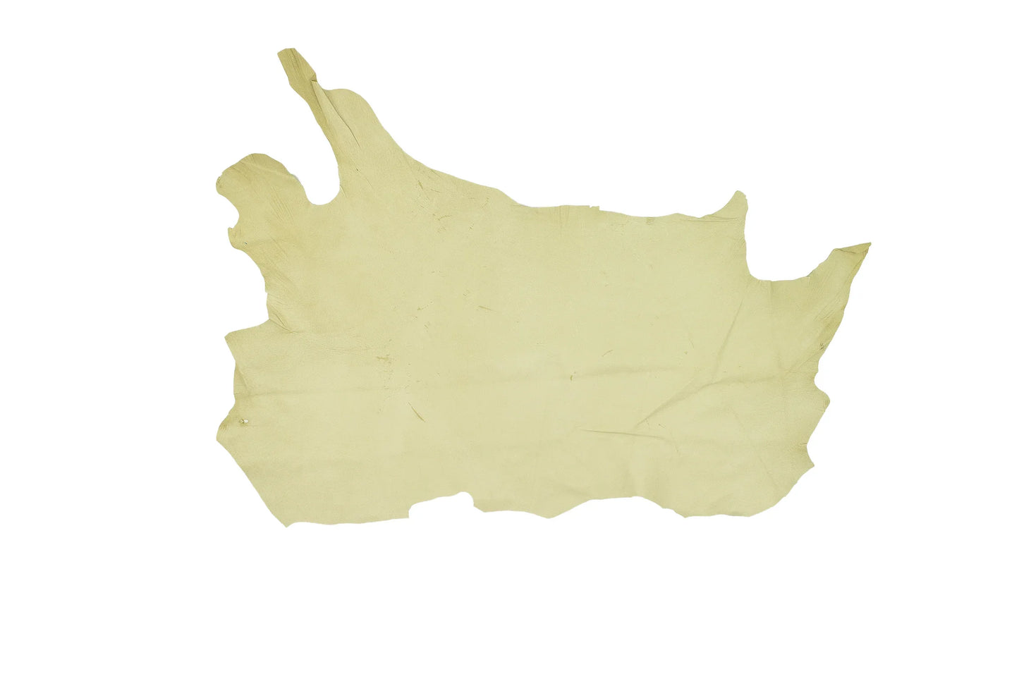 Trozo de piel forro cerdo flor beige - La Tendeta del Cuero