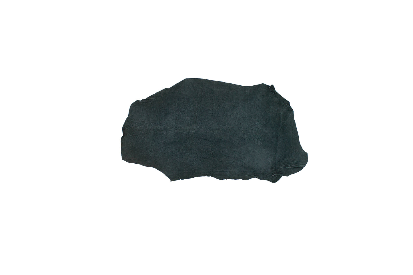 Piece of blue suede pigskin lining