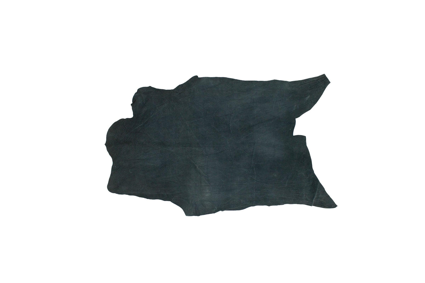 Trozo de piel forro cerdo serraje azul - La Tendeta del Cuero