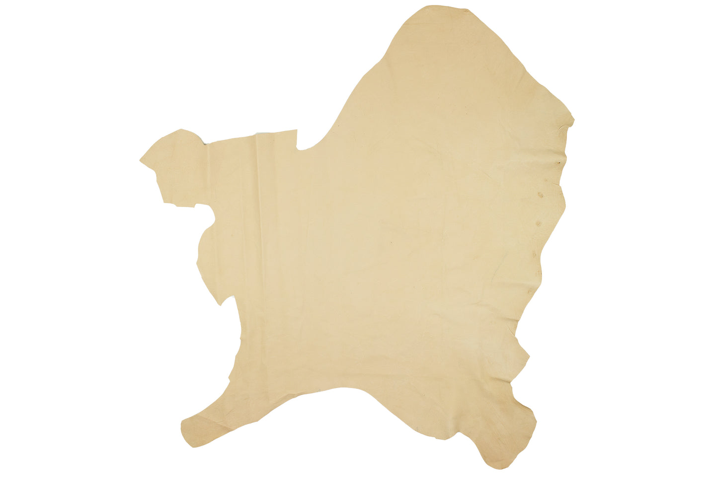 Piece of skin lining pork grain meat