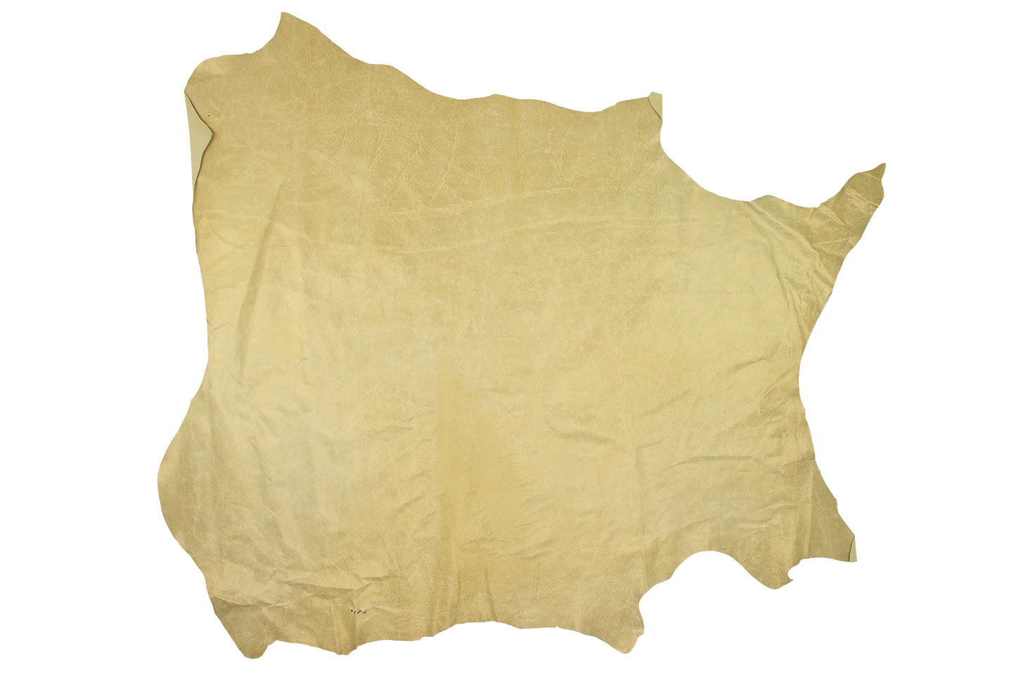 Trozo de piel forro cerdo flor oro