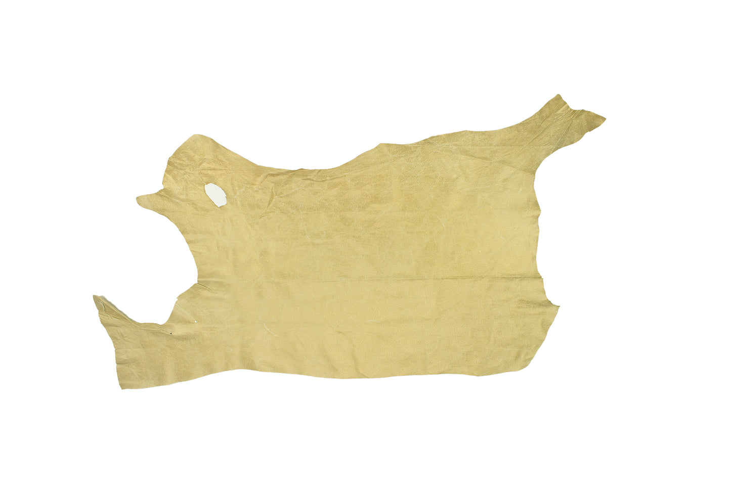 Piece of gold grain pigskin lining