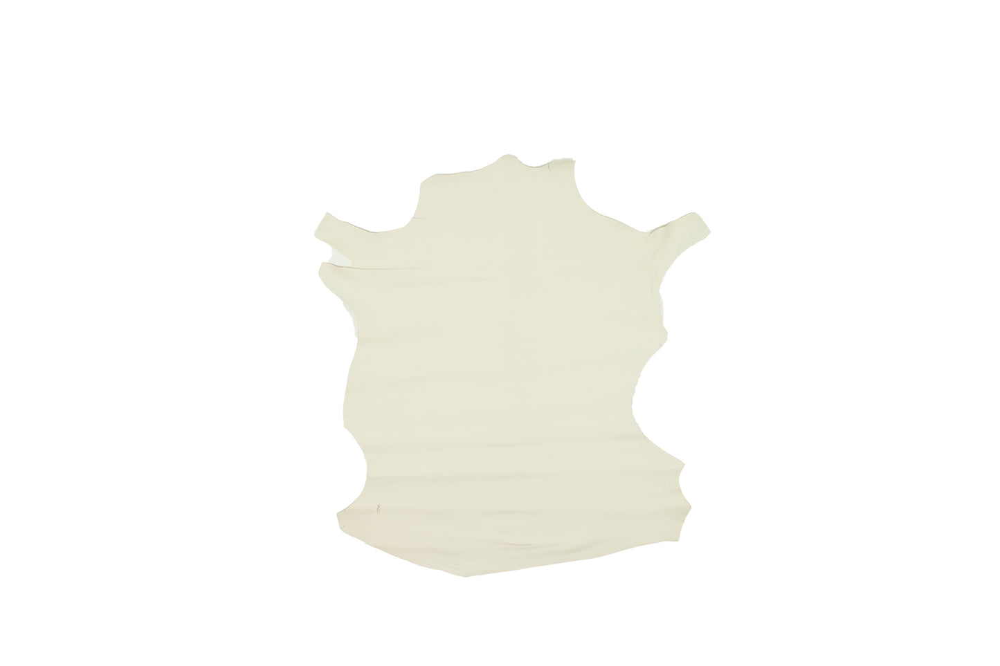 Piece of red lamb skin