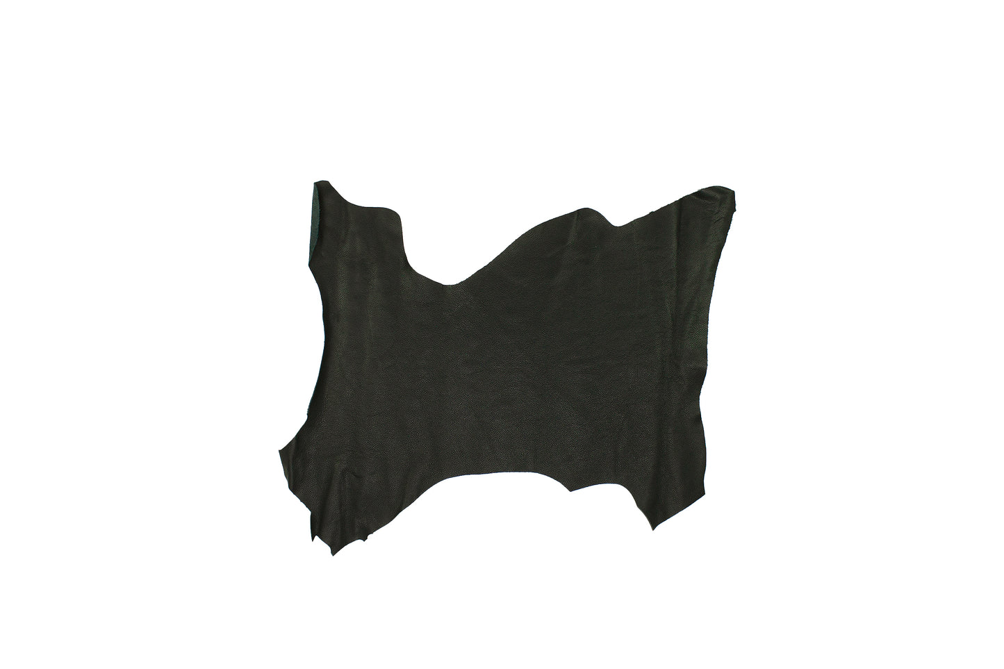 Piece of navy blue embossed cowhide