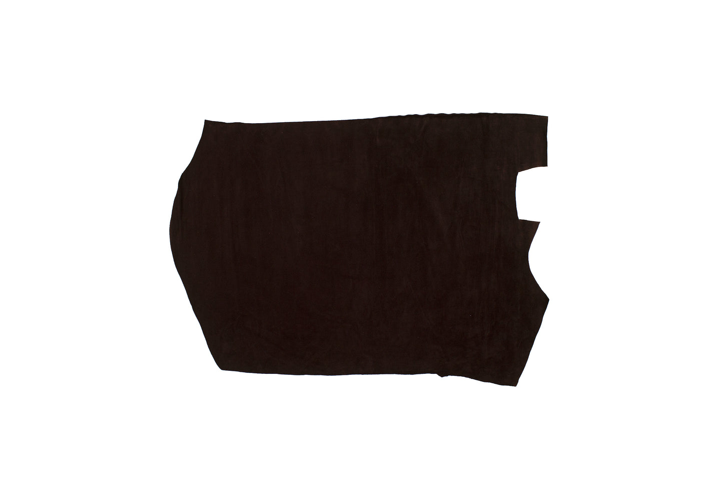 Piece of eggplant split leather