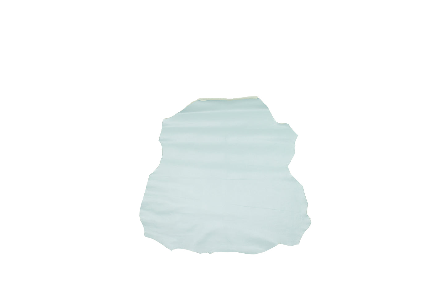 Piece of pearly blue goatskin