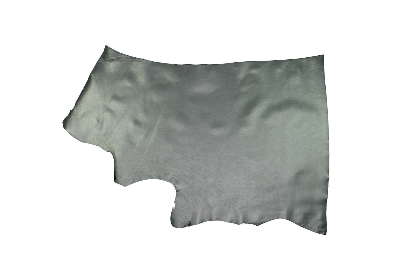 Trozo de piel forro vacuno plata vieja