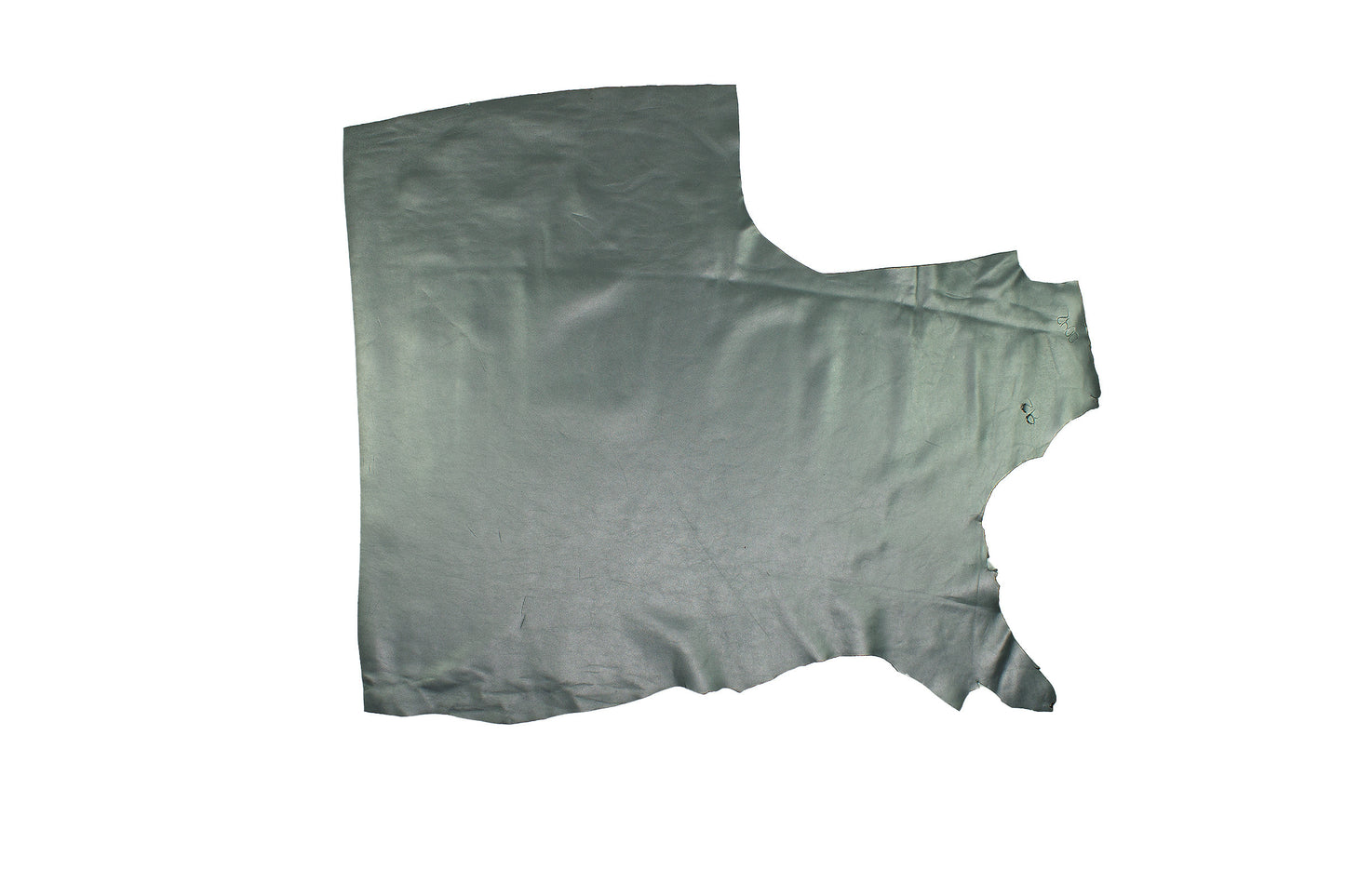 Trozo de piel forro vacuno plata vieja