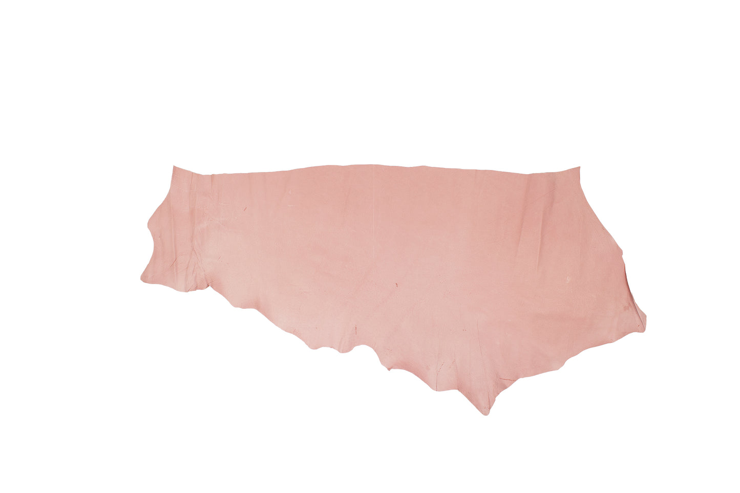 Trozo de piel forro cerdo flor rosa