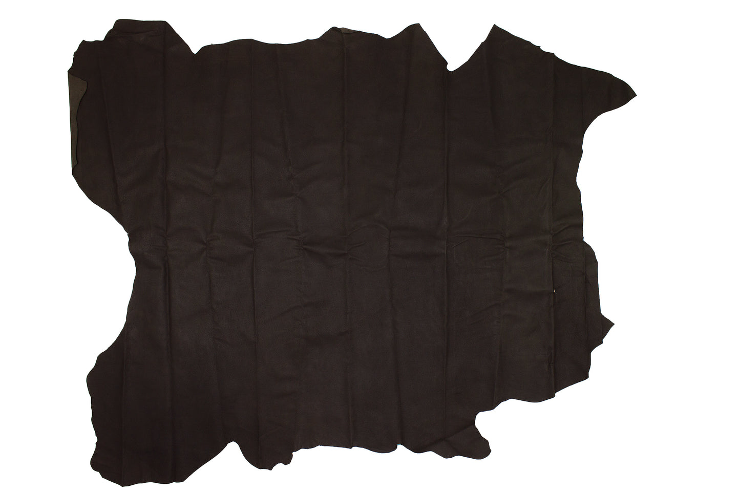 Trozo de piel forro cerdo doble cara tonos marrones