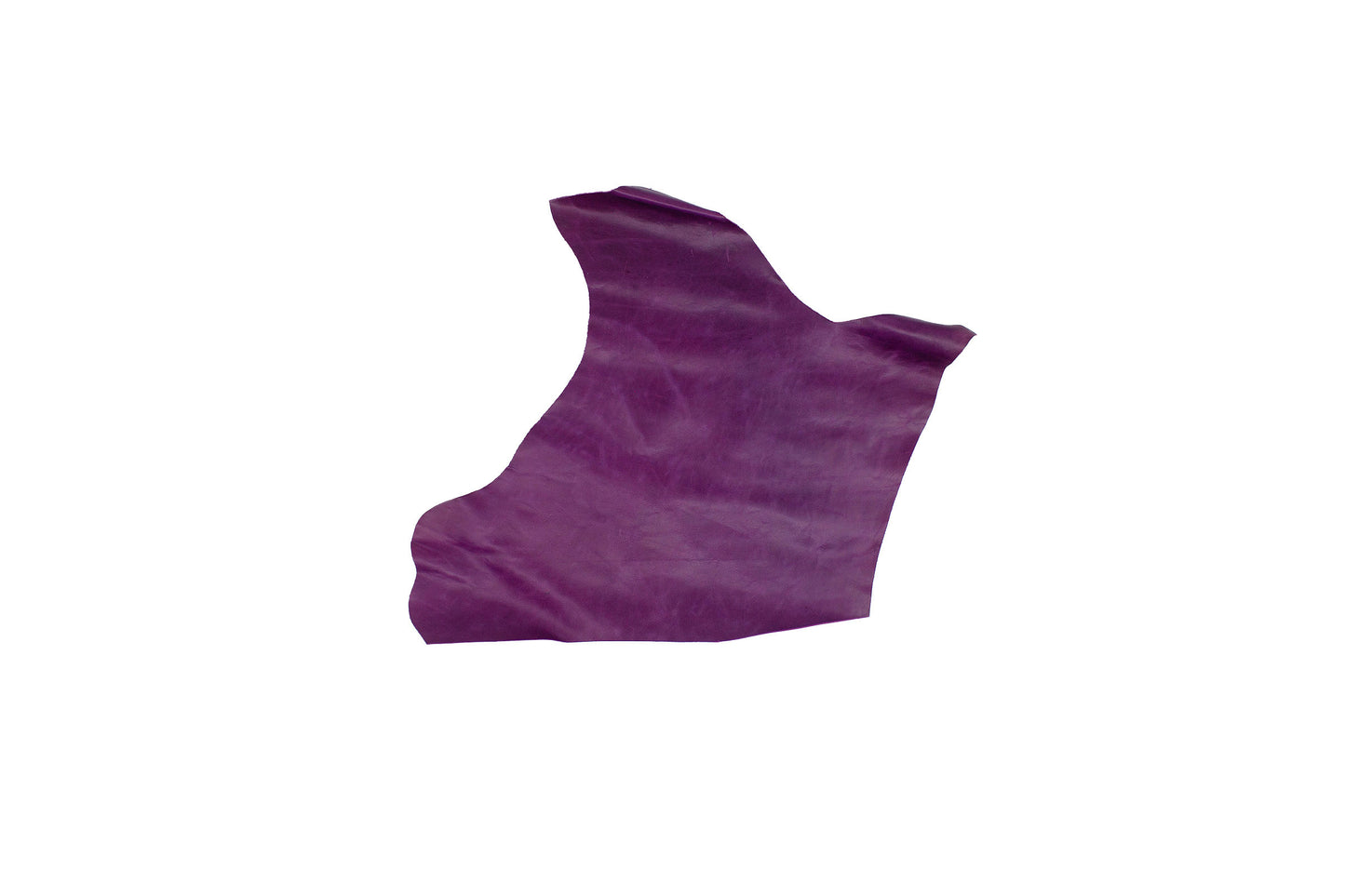 Trozo de piel vacuno rustico violeta envejecido