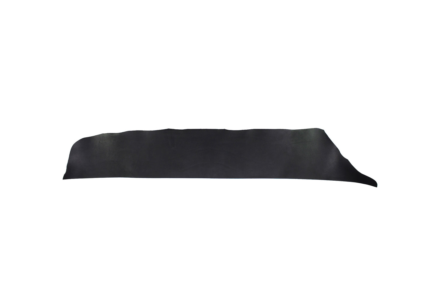 Trozo de piel vaquetilla negra