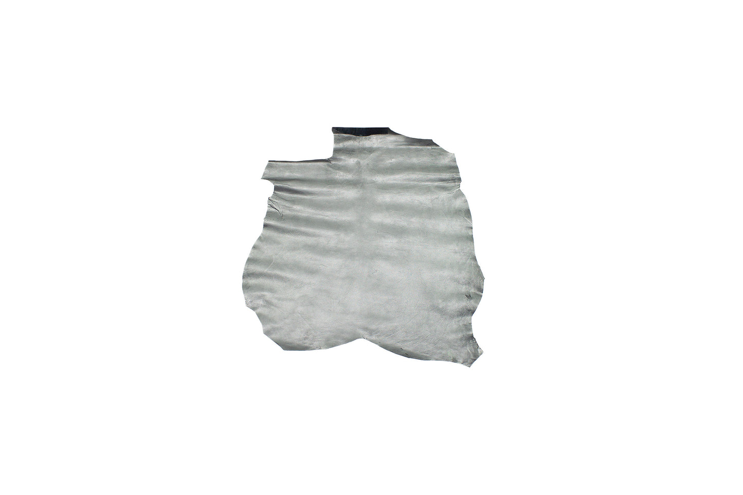 Trozo de piel forro cabra plata vieja