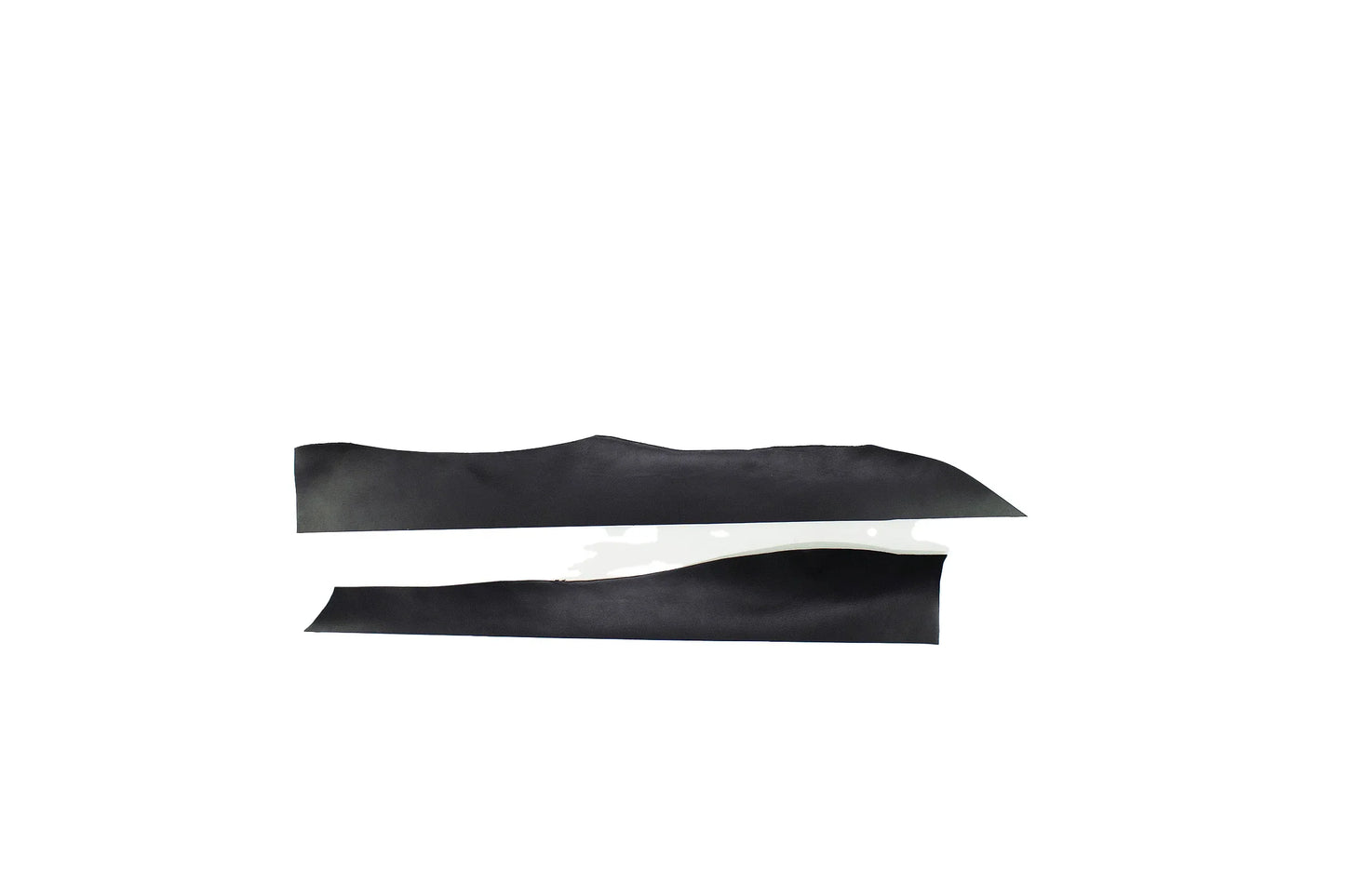 Trozos de piel vaquetilla negra - La Tendeta del Cuero