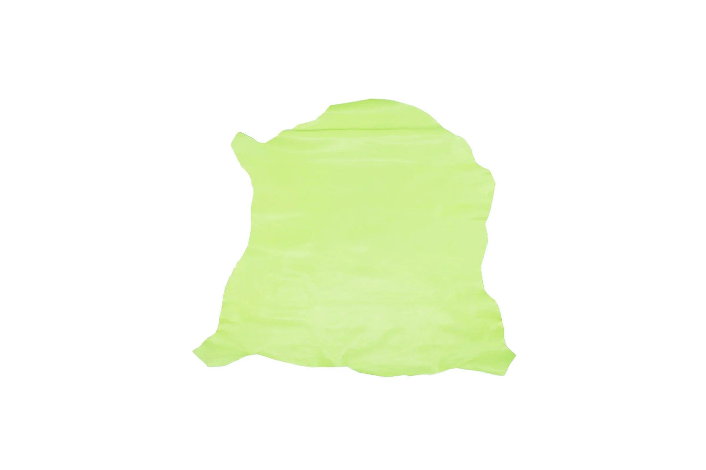 Trozo de piel cabra verde pistacho - La Tendeta del Cuero