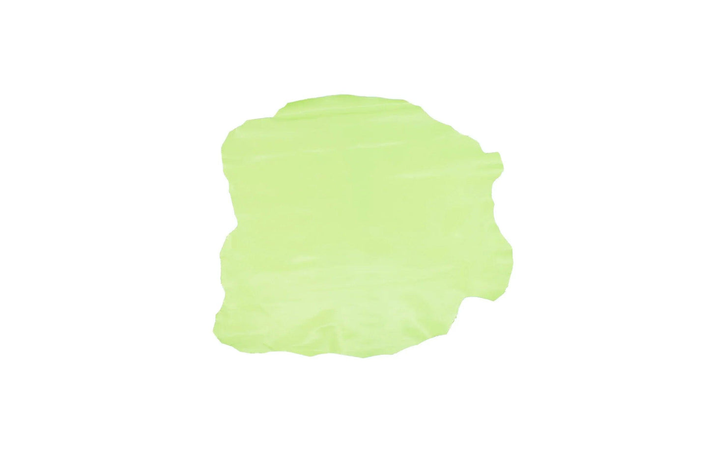 Trozo de piel cabra verde pistacho - La Tendeta del Cuero