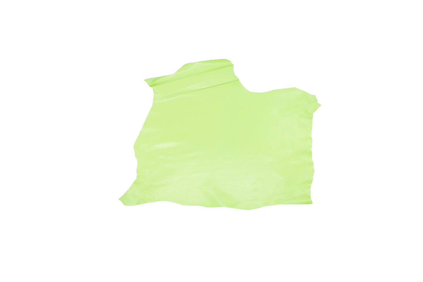 Trozo de piel forro cabra verde pistacho