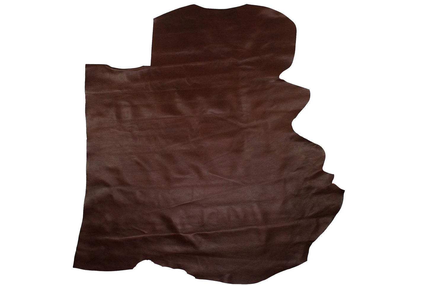 Trozo de piel vacuno marron - La Tendeta del Cuero