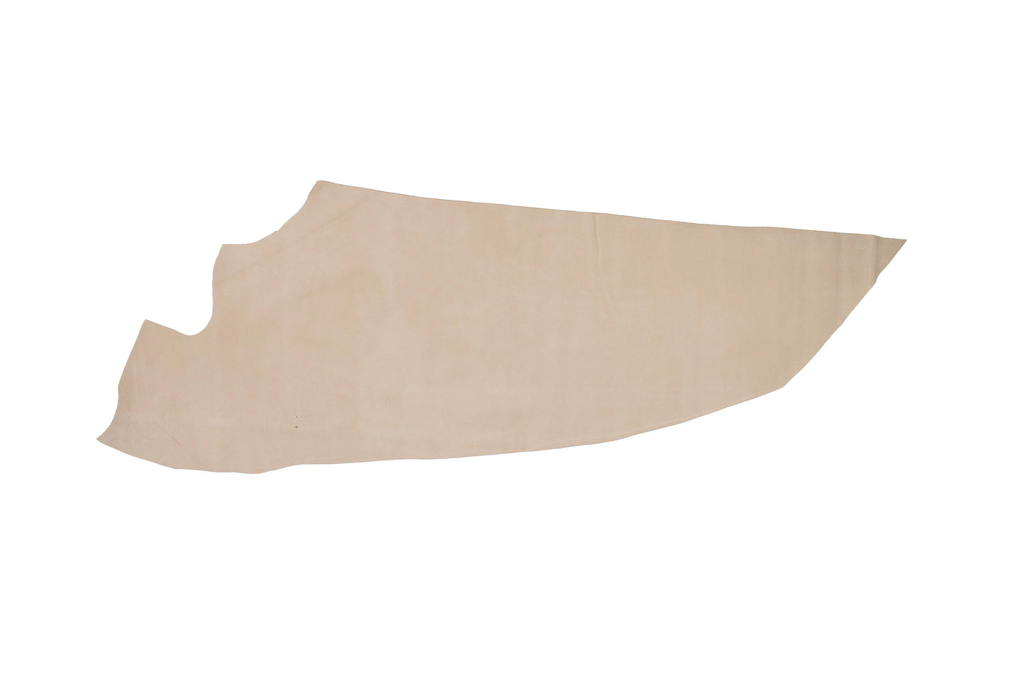 Trozo de piel nobuck rosa palo