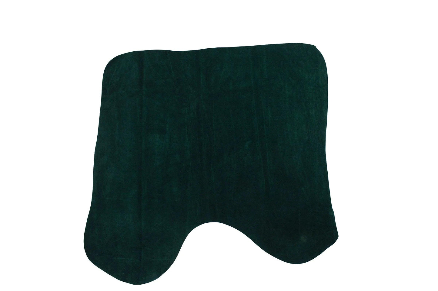 Trozo de piel serraje verde esmeralda - La Tendeta del Cuero