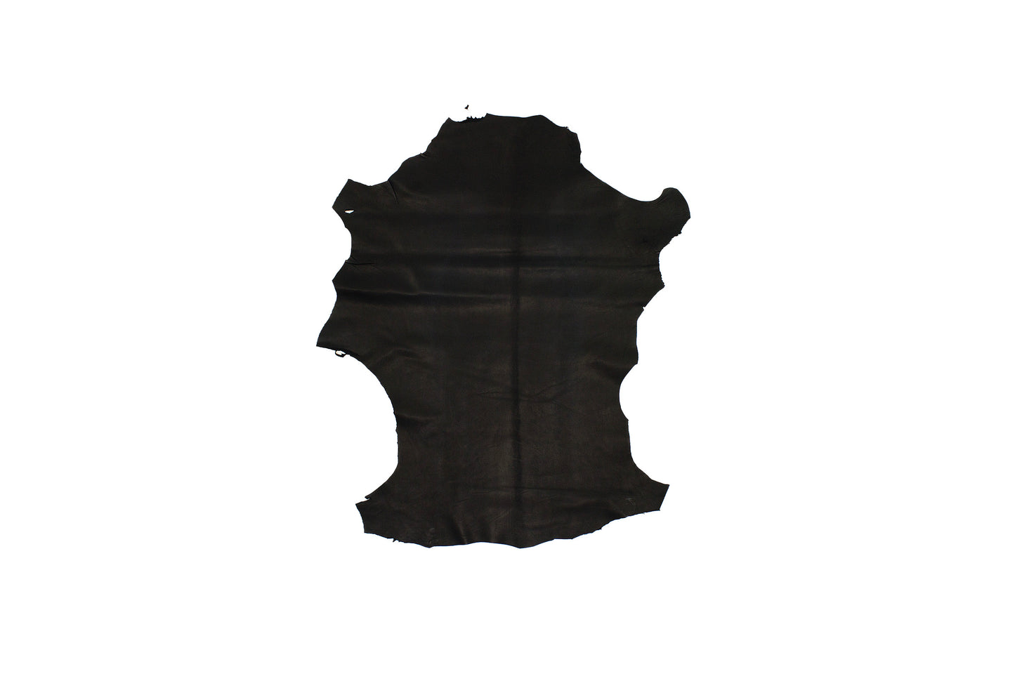 Trozo de piel forro cordero negro mate